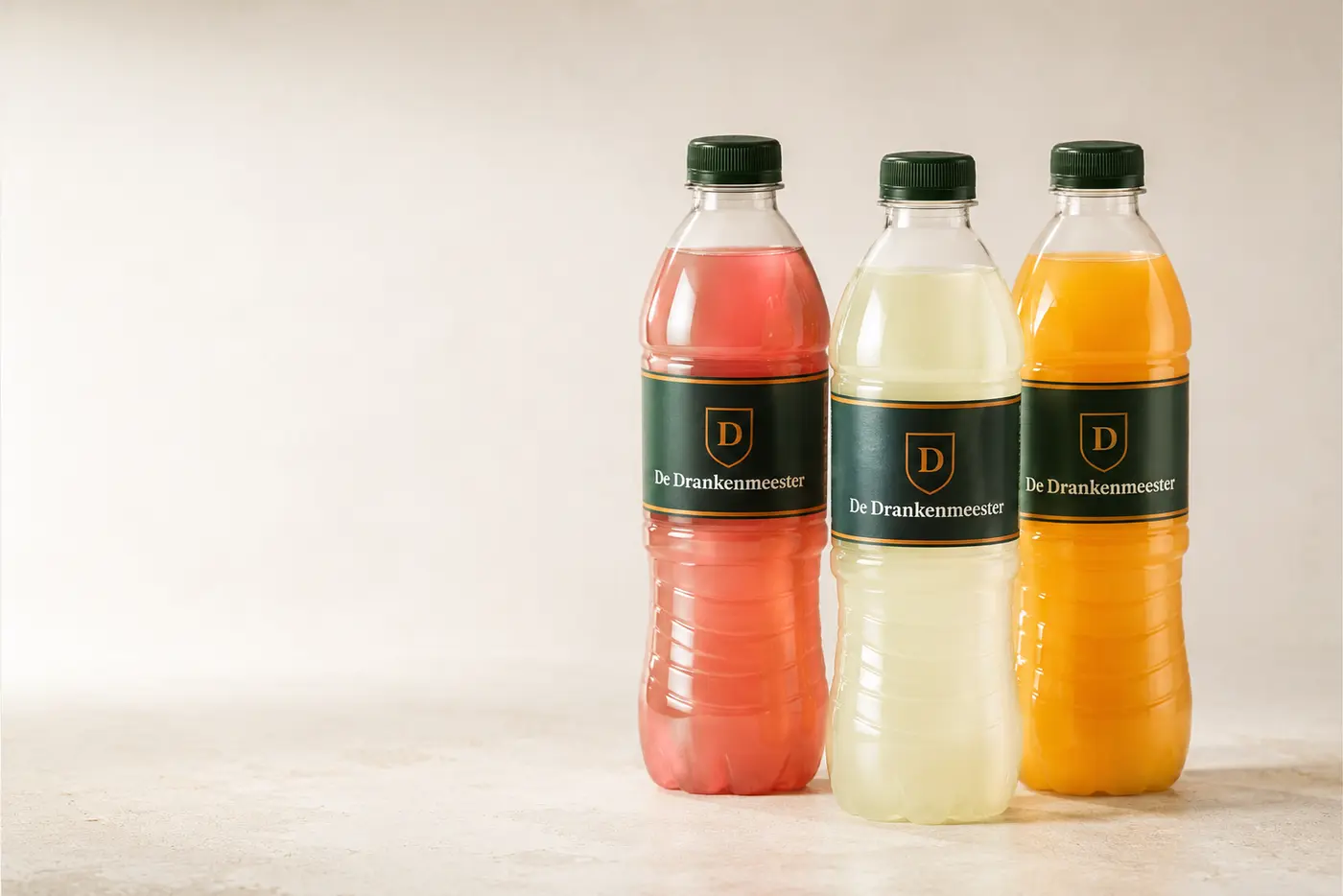 Vitaminedrink 500 ml met eigen etiket